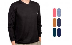 بلوز بافت یقه هفت Polo