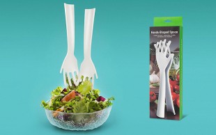 چنگال سرو سالاد 