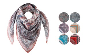 روسری تابستانی طرحدار