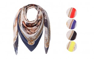 روسری نخی طرح Hermes