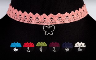 گردنبند چوکر Guipure