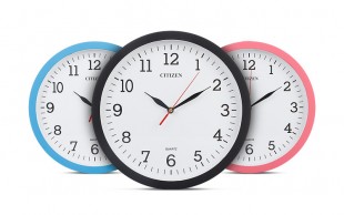 ساعت دیواری آرام گرد CITIZEN