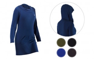 مانتو اسپرت کلاهدار طرح Nike