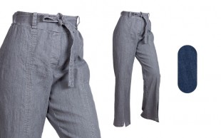 شلوار جین زنانه جلو چاک دار