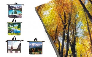 زیر انداز سفری چاپی