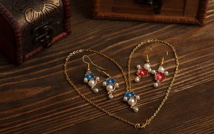 نیم ست زیورآلات ATLINA