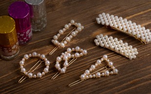 گیره مو مرواریدی