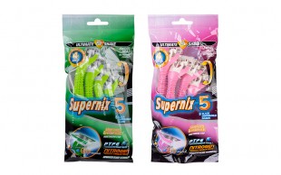 پکیج 4 عددی تیغ اصلاح Supernix