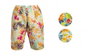 شلوارک نخی سایز بزرگ زنانه ROSY