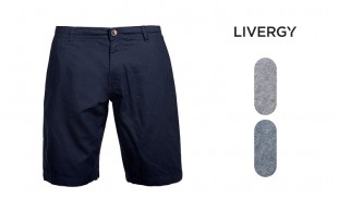 شلوارک مردانه لینن Livergy