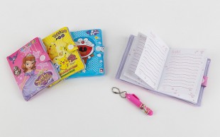 پکیج دفترچه و خودکار کارتونی