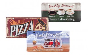 تابلو پلاک فلزی