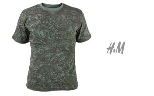 تیشرت طرح دار HM
