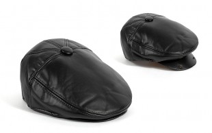 کلاه کپ چرمی