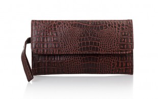 کیف چرمی مدارک طرح پوست