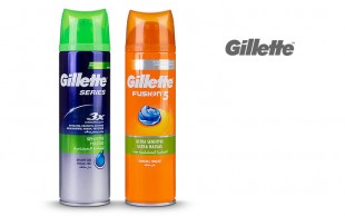 فوم و ژل اصلاح مردانه Gillette