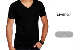 تیشرت یقه هفت مردانه Livergy