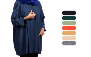 شومیز مانتویی ابرو بادی