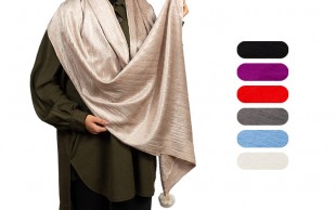 شال مخمل زنانه