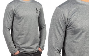 تیشرت مردانه آستین بلند طرح Polo