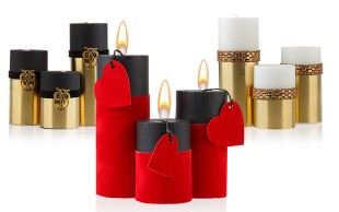 پکیج سه تایی شمع Decorative