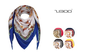 روسری ابریشم نخ Ziboo