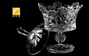 شکلات خوری پایه دار تاجی MEW