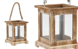 جا شمعی چوبی