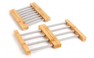 زیر قابلمه‌ای فلزی کشویی