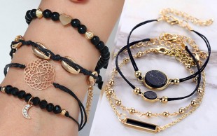 پکیج چهارتایی دستبند Shellfish