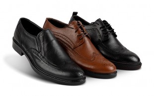 کفش چرمی هشت ترک مردانه