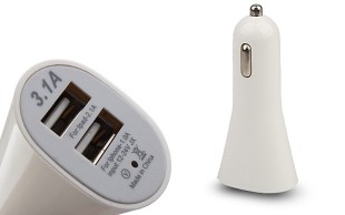 شارژر فندکی با خروجی USB