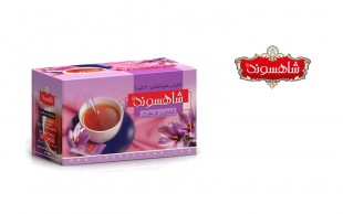 چای کیسه ای زعفرانی شاهسوند