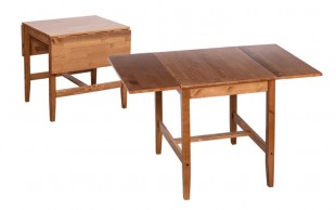 میز غذا خوری چوبی تاشو