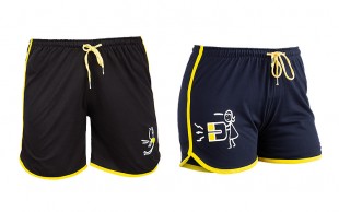 شلوارک نخی ساده