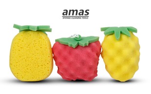 اسفنج حمام amas