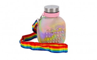 قمقمه سیلیکونی پاپیت دار