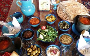 جوجه کباب ترش و دیزی سنتی رستوران نگار خاتون