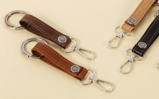 جاکلیدی چرم طبیعی