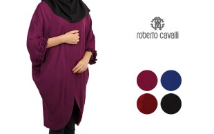 مانتو عبایی طرح Roberto Cavalli