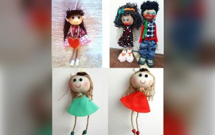 ساخت عروسک گیفت کاموایی در هنرماندگار پارسی