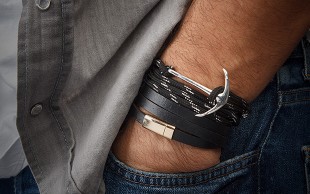 دو مدل دستبند مردانه 