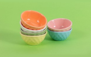 پیاله 6 عددی رنگی