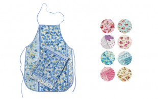 ست نمگیر و پیشبند آشپزخانه