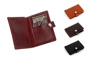 کیف جاکارتی و جاکلیدی چرم طبیعی