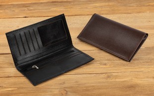 کیف پول کتی چرم طبیعی