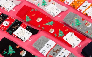 جوراب ساق بلند کریسمس Pavoraty