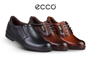 کفش مردانه چرم طبیعی ecco