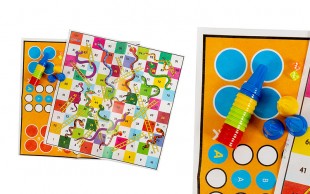 منچ و مارپله پارچه ای