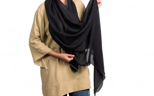 شال حاشیه دار